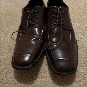 Men's Brown Leather Shoes By Kenneth Cole